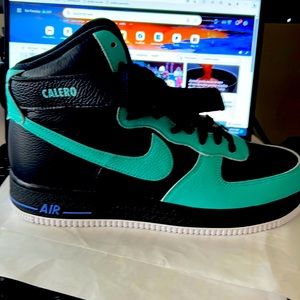 These are custom-made Nike Air Force one.